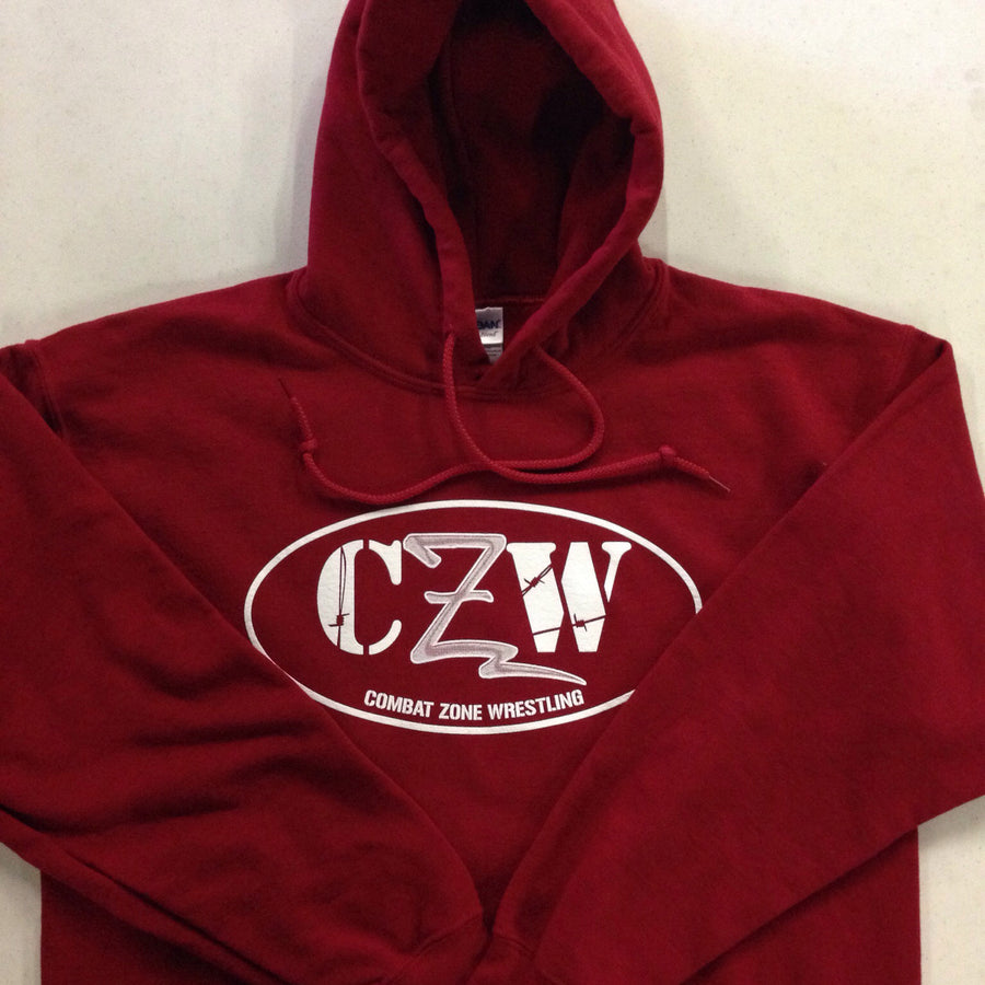 CZW Red Hooded Sweatshirt Pwcatalog