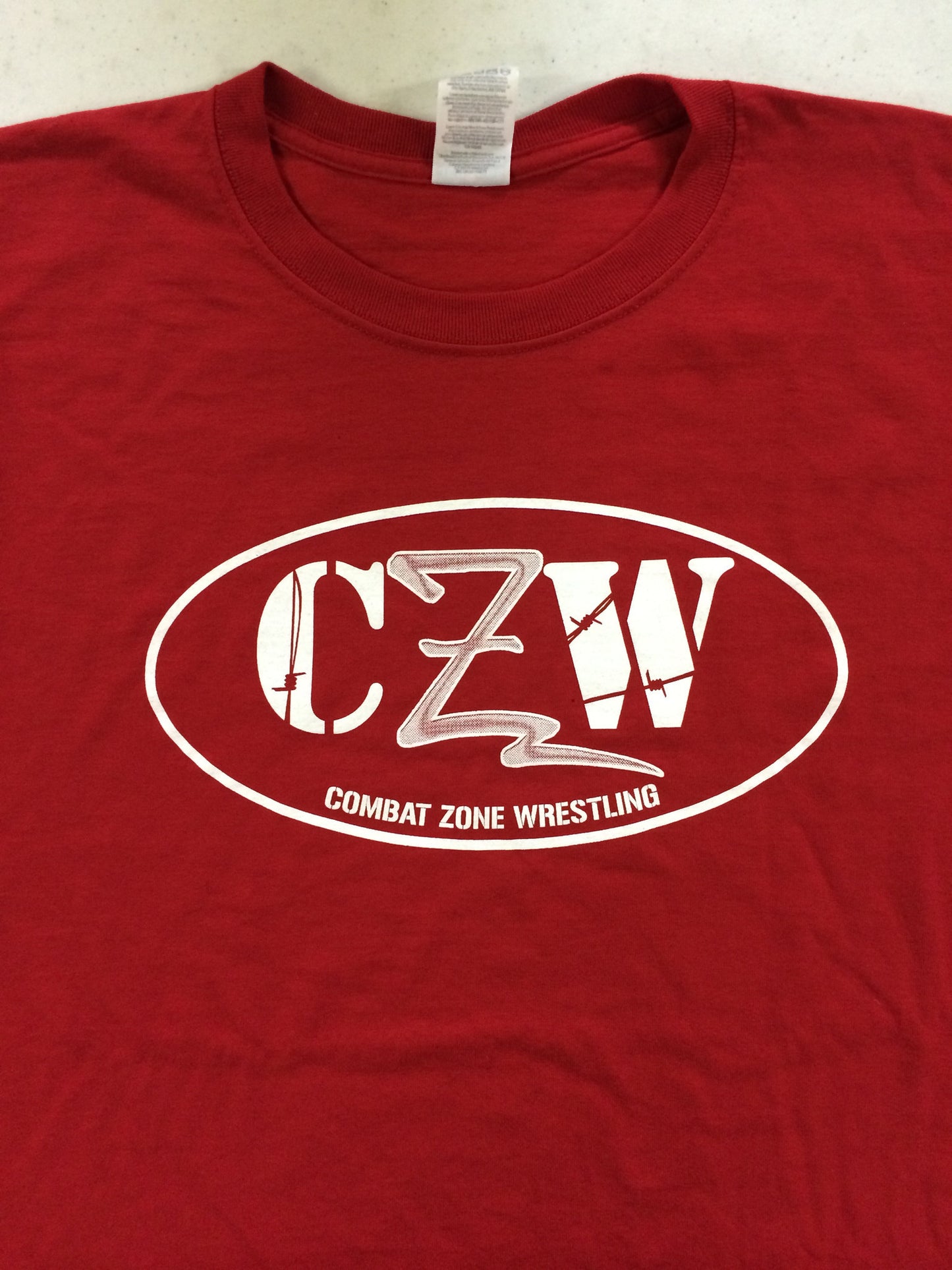 CZW Red Logo T-Shirt Pwcatalog