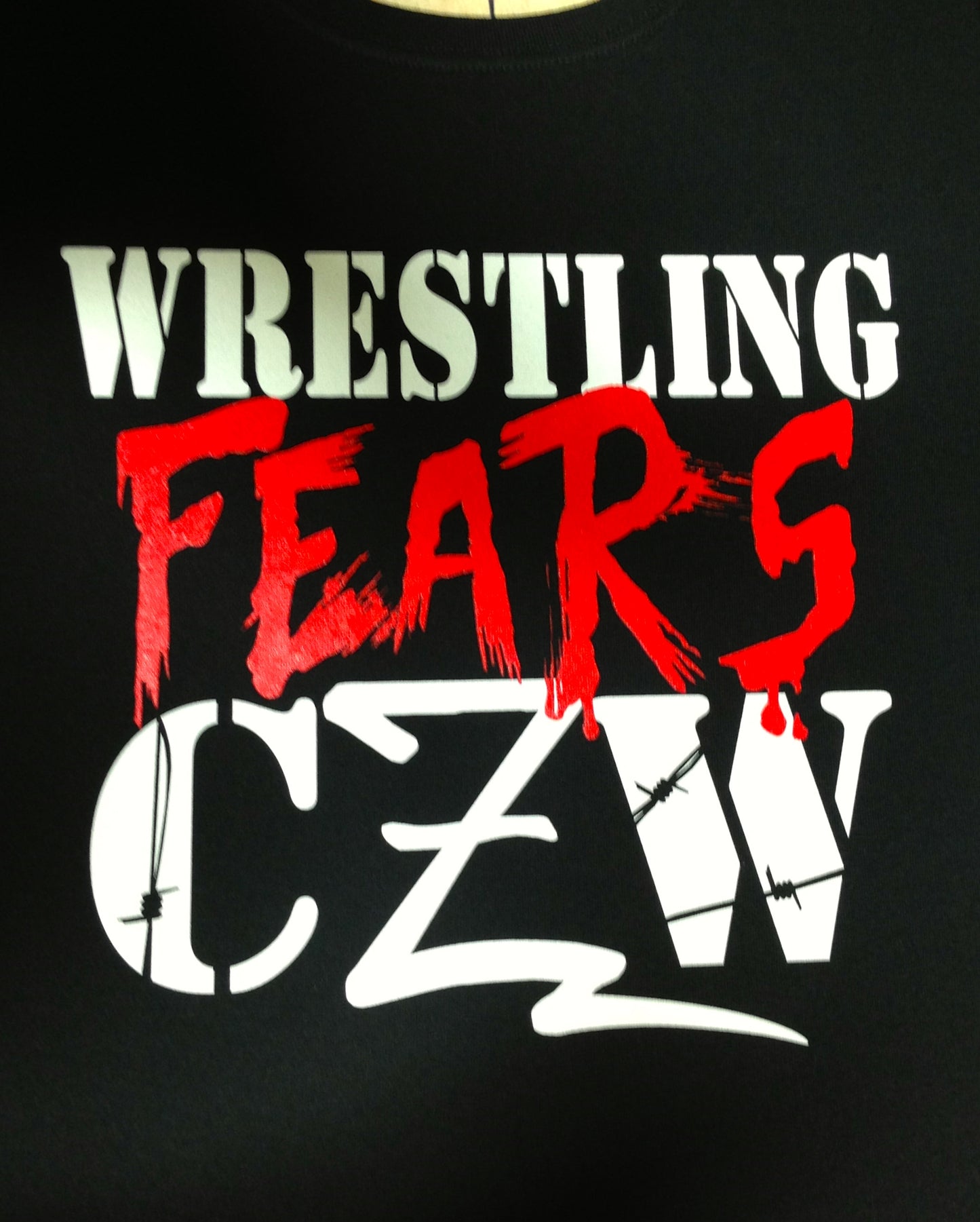 CZW Wrestling Fears CZW T-Shirt Pwcatalog