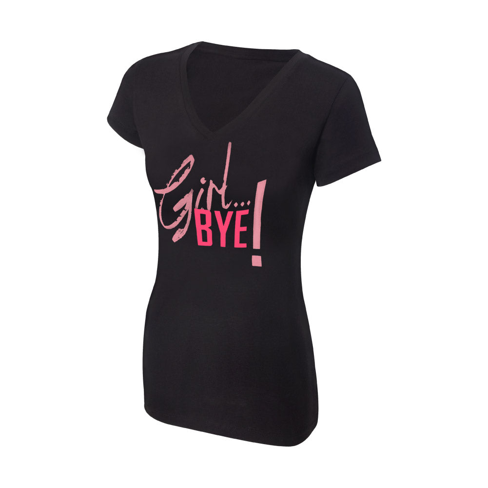 Cameron Girl Bye! Women's V-Neck T-Shirt Pwcatalog