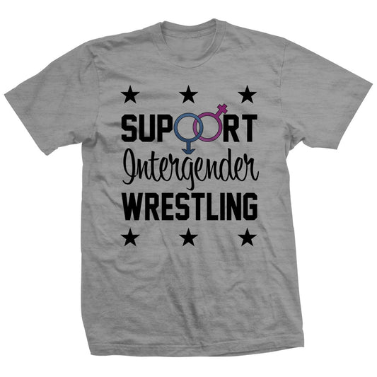 Candice LeRae Support Intergender Wrestling T-Shirt