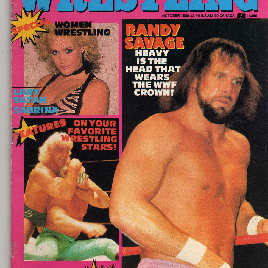 Celebrity Wrestling October 1988 Magazine PWcatalog