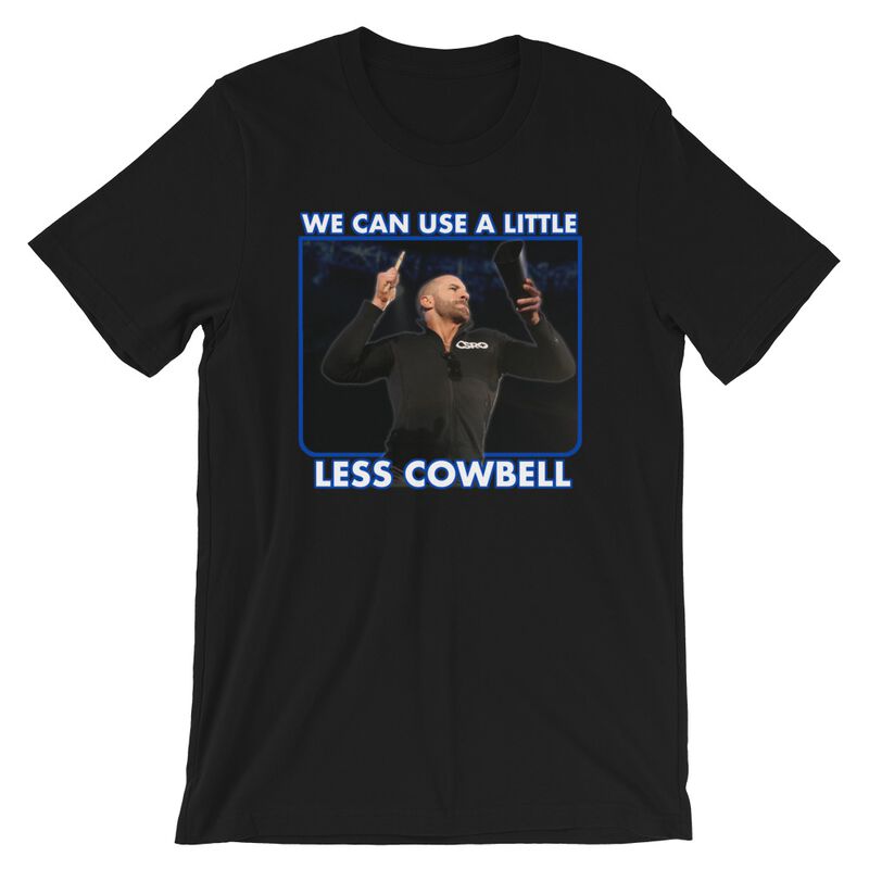 Cesaro Cowbell T-Shirt Pwcatalog