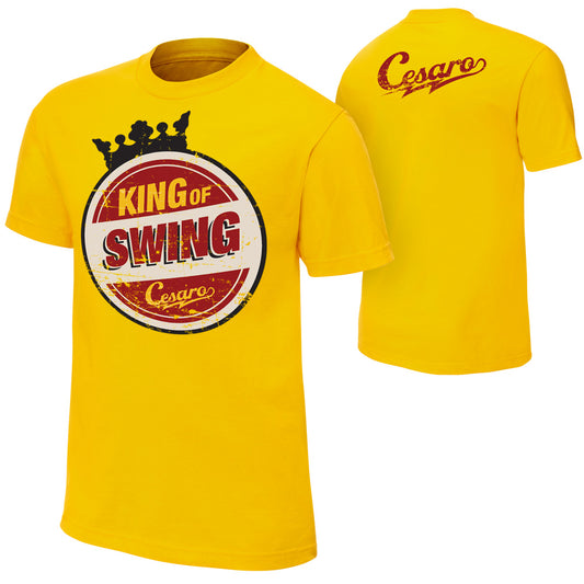 Cesaro King of Swing Yellow T-Shirt