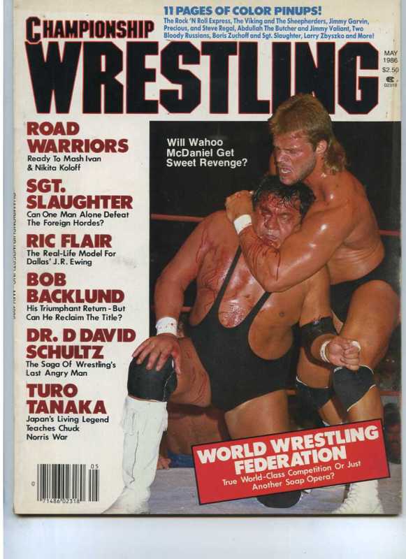 Championship Wrestling May 1986 Magazine PWcatalog