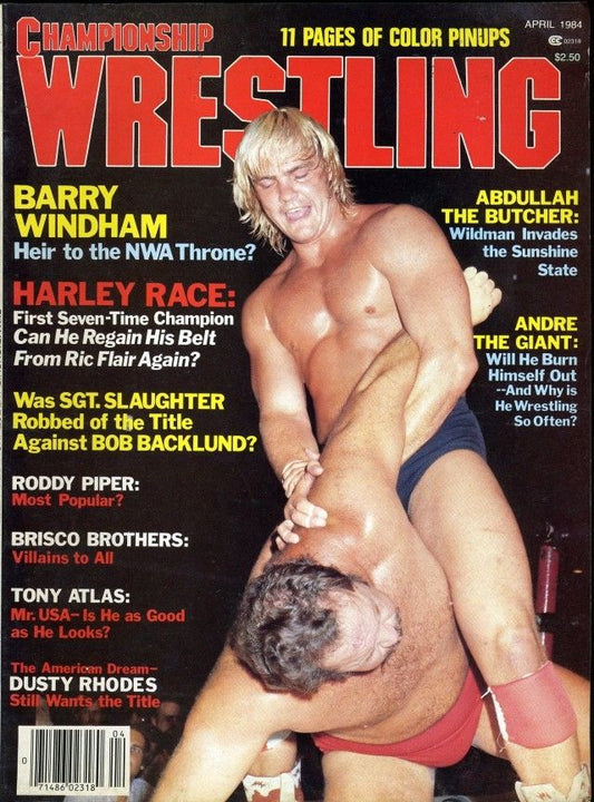 Championship Wrestling  April 1984