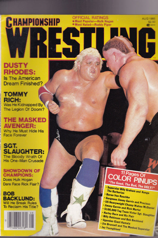 Championship Wrestling  August 1985