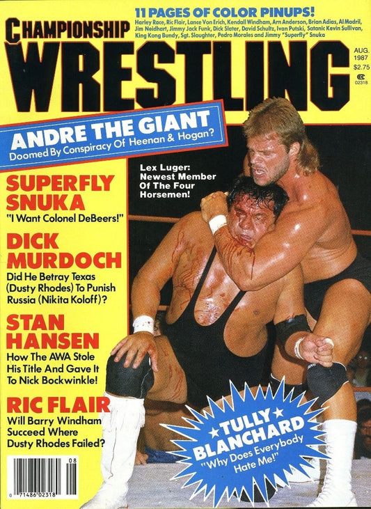 Championship Wrestling  August 1987