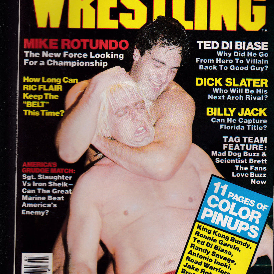 Championship Wrestling July 1984 Magazine PWcatalog