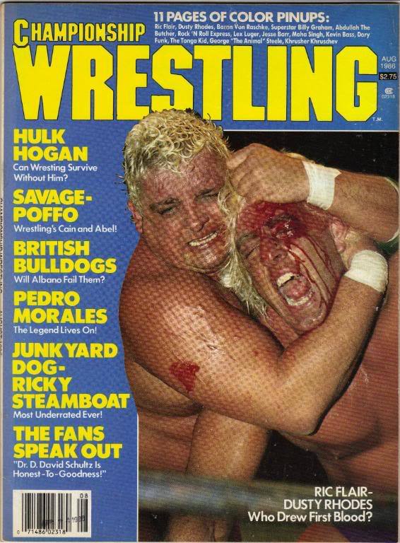 Championship Wrestling August 1986 Magazine PWcatalog