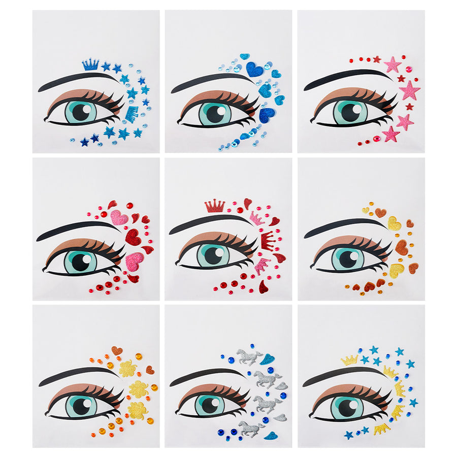 Charlotte Eye Flair Decals (9 Pack) Pwcatalog