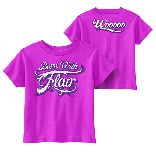Charlotte Flair Born With Flair Toddler T-Shirt