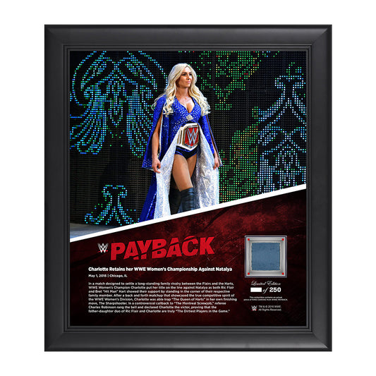 Charlotte Payback 2016 15 x 17 Framed Ring Canvas Photo Collage