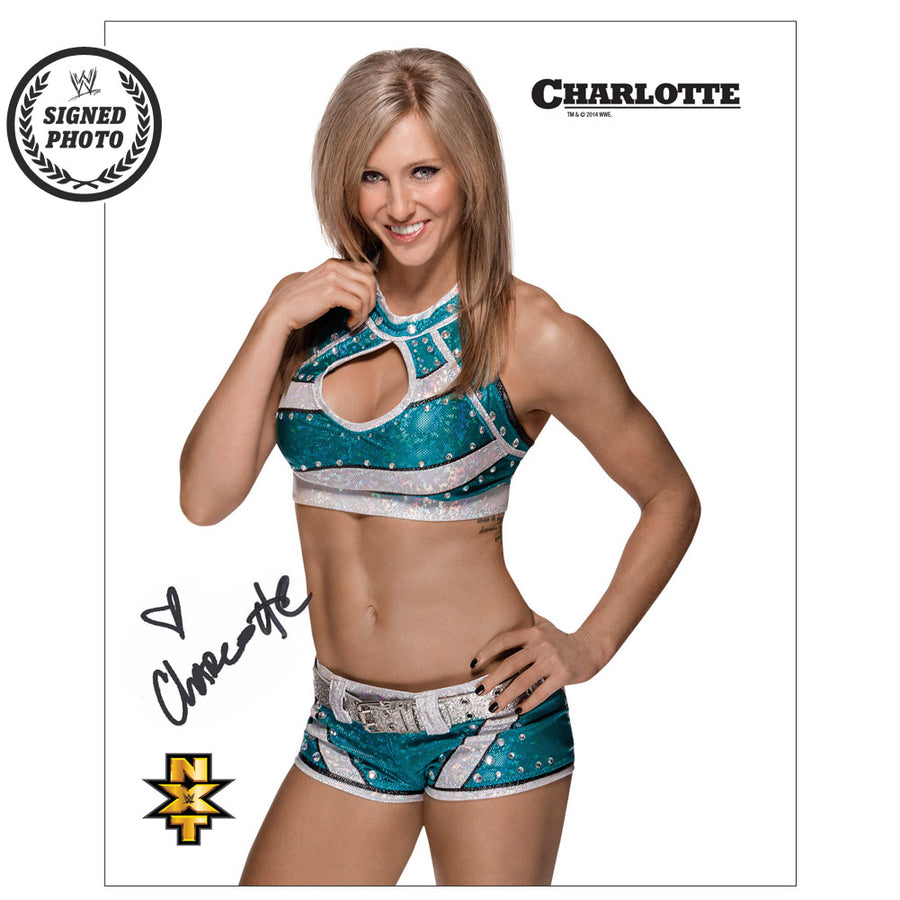Charlotte Signed NXT Photo Pwcatalog