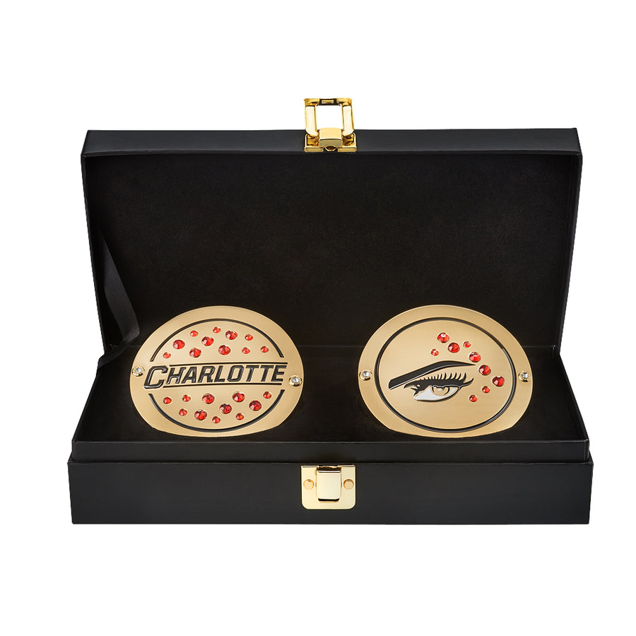 Charlotte Women's Championship Replica Title Side Plate Box Set Pwcatalog