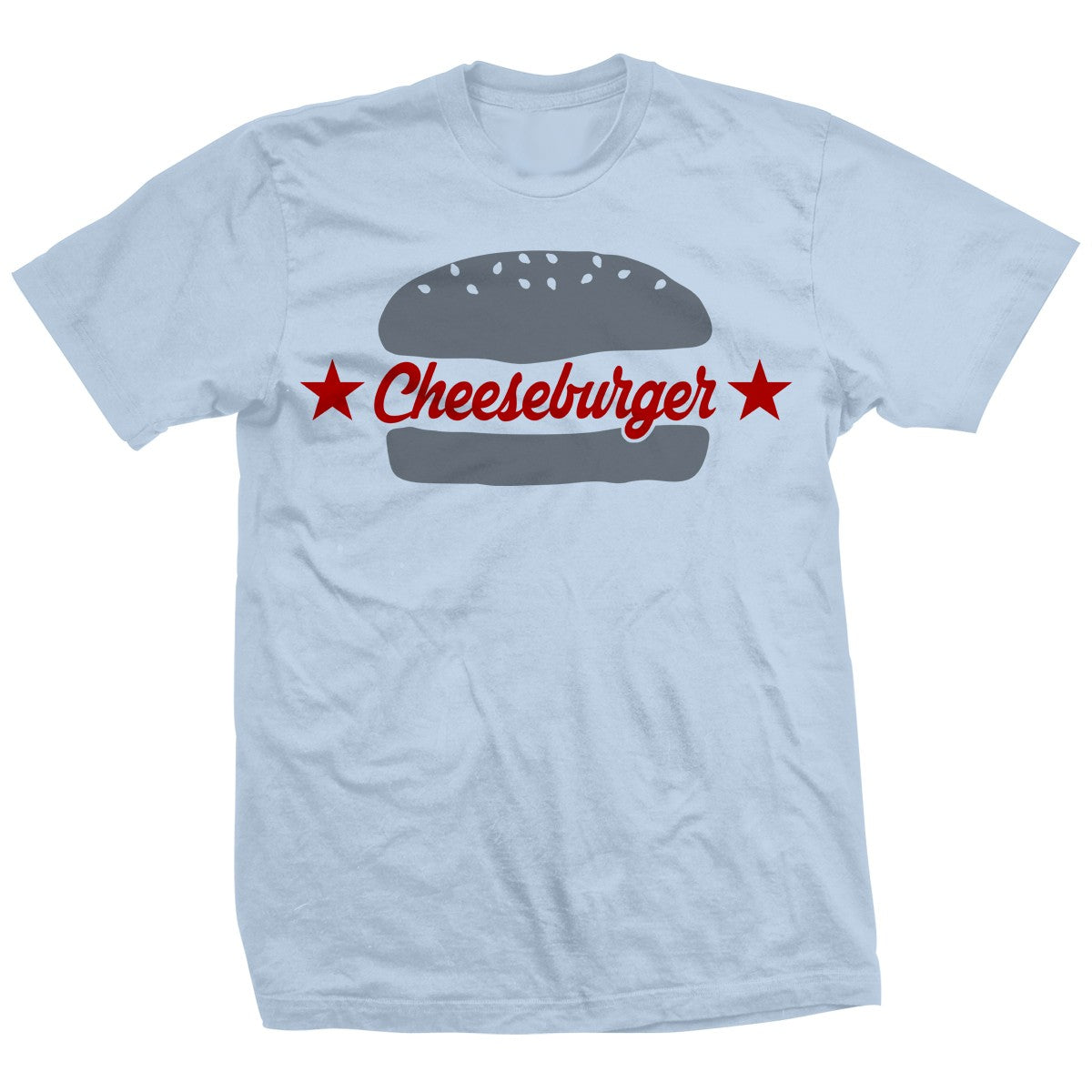 Cheeseburger Blue Shirt Pwcatalog