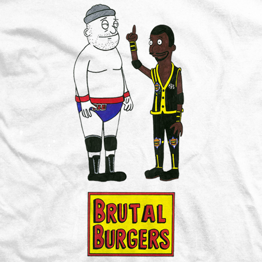 Cheeseburger Brutal Burgers Shirt