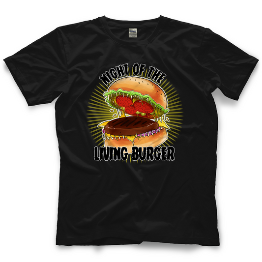Cheeseburger Living Burger T-Shirt Pwcatalog