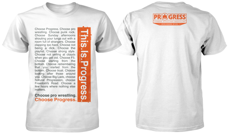 Choose Progress T-Shirt Pwcatalog