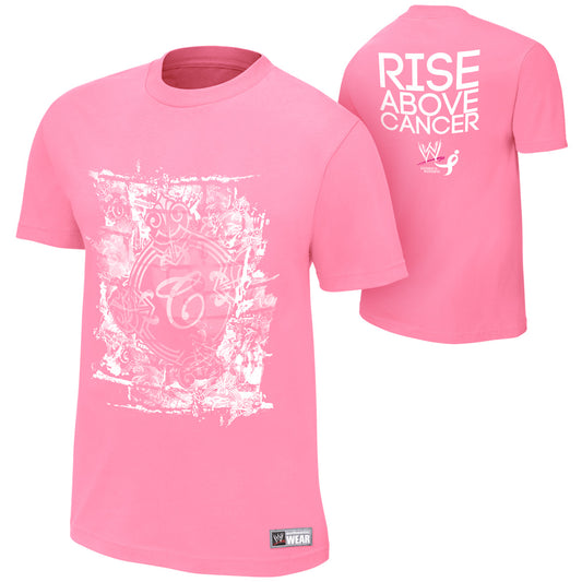 Christian Rise Above Cancer Pink T-Shirt