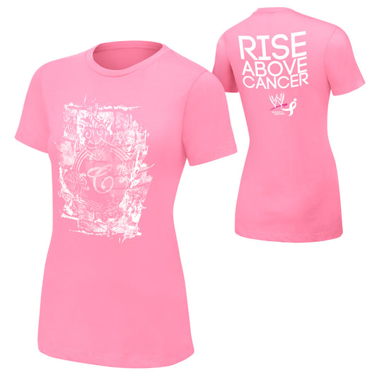 Christian Rise Above Cancer Pink Women's T-Shirt