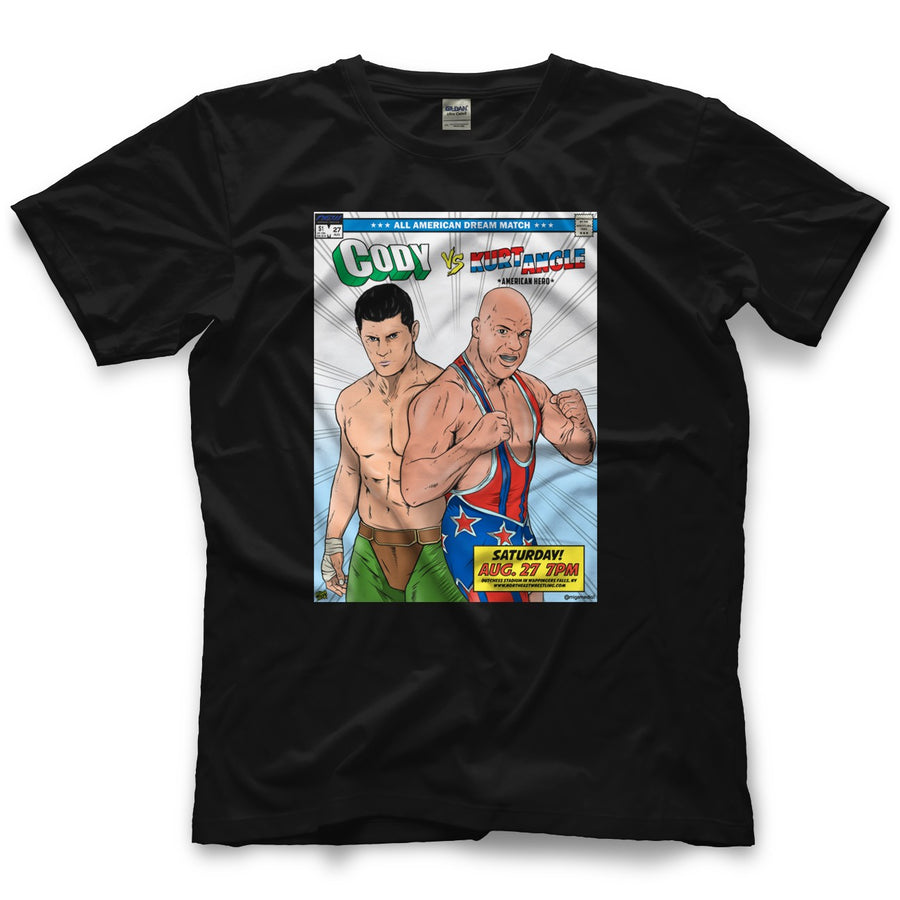 Cody Rhodes All American Dream Match T-Shirt Pwcatalog