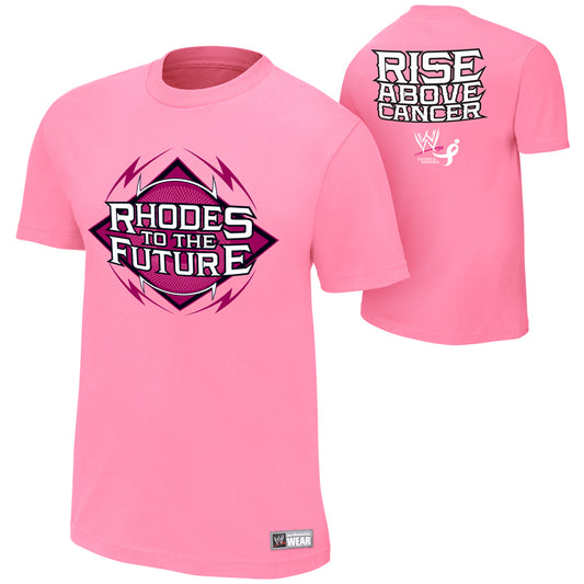 Cody Rhodes Rise Above Cancer Pink T-Shirt