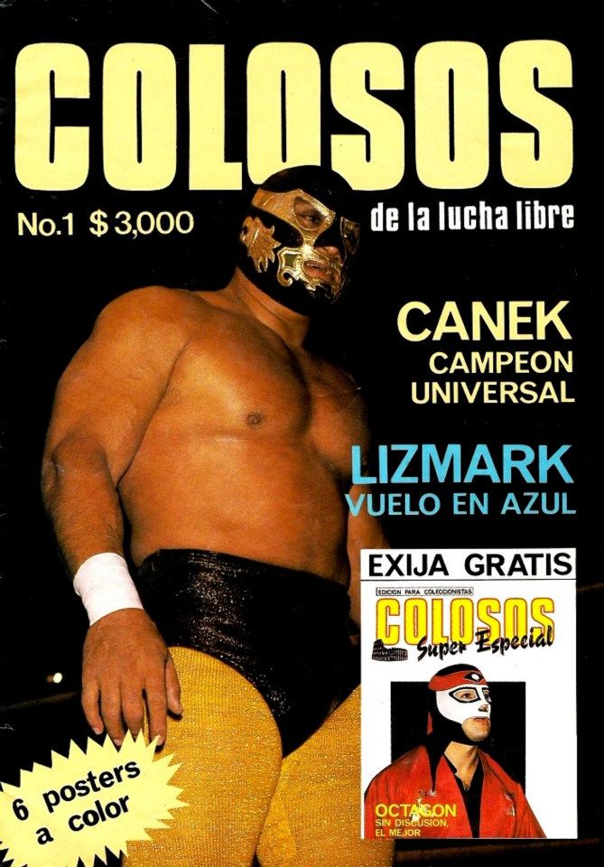 Colosos de la Lucha Libre 1 Magazine PWcatalog