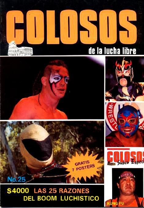 Colosos de la Lucha Libre 25 Magazine PWcatalog