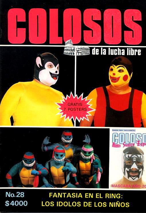 Colosos de la Lucha Libre 28 Magazine PWcatalog