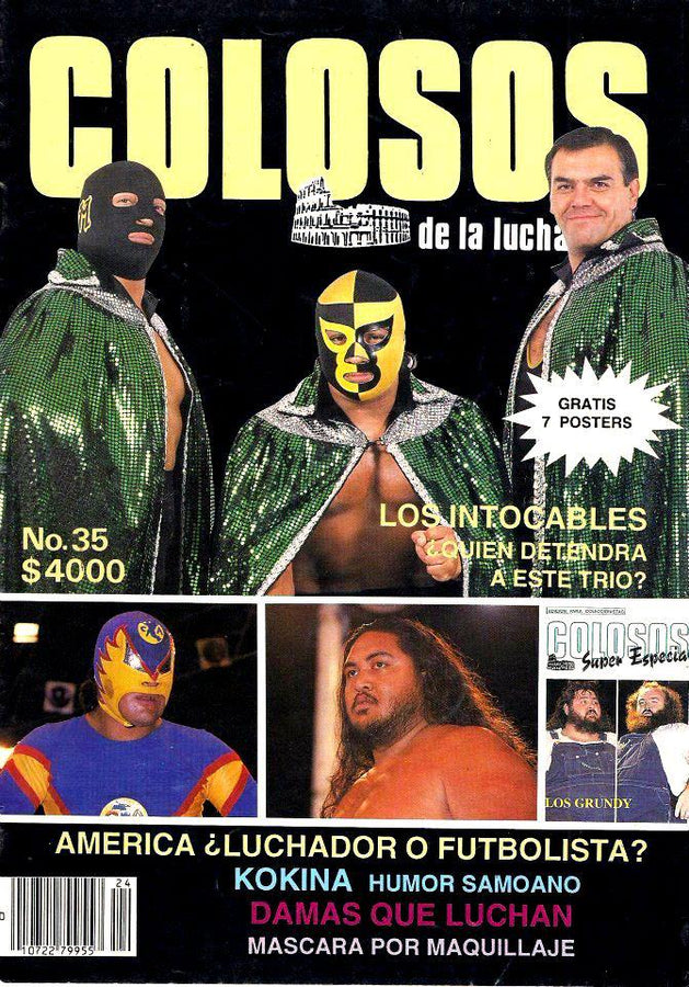 Colosos de la Lucha Libre 35 Magazine PWcatalog