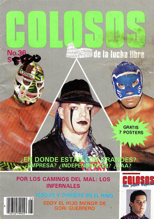 Colosos de la Lucha Libre 36 Magazine PWcatalog