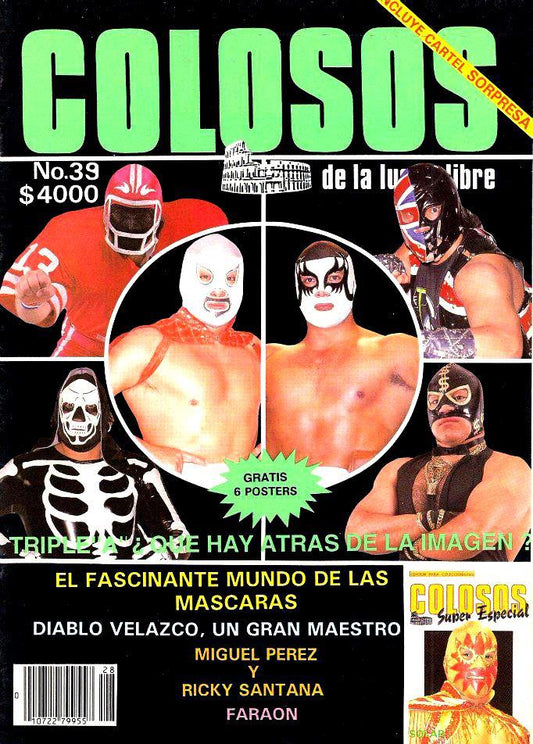 Colosos de la Lucha Libre 39 Magazine PWcatalog
