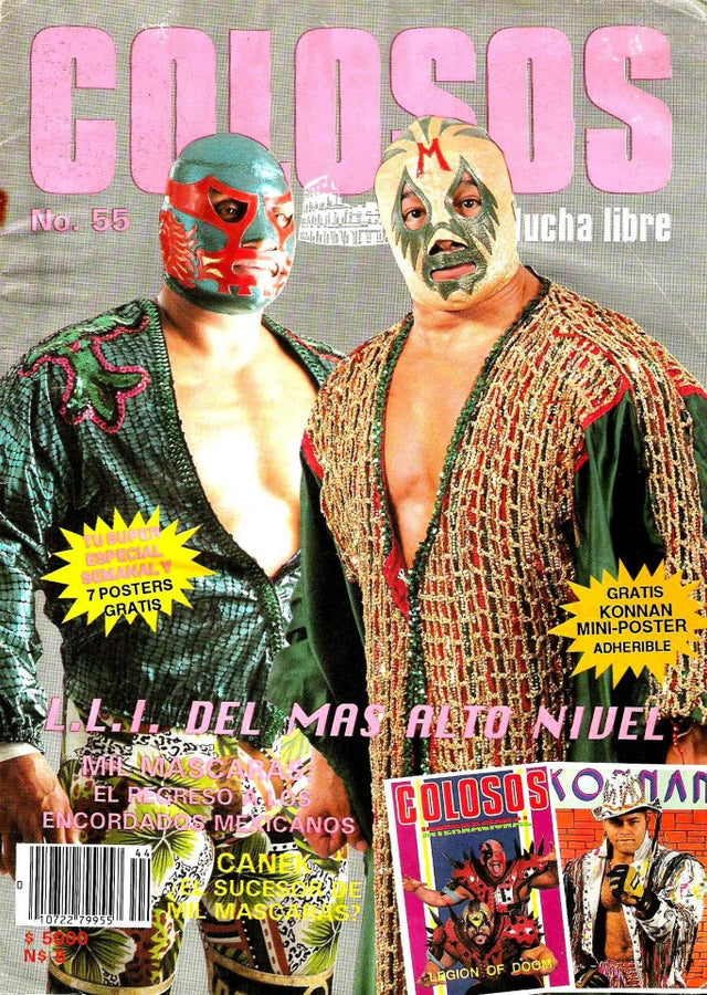 Colosos de la Lucha Libre 55 Magazine PWcatalog
