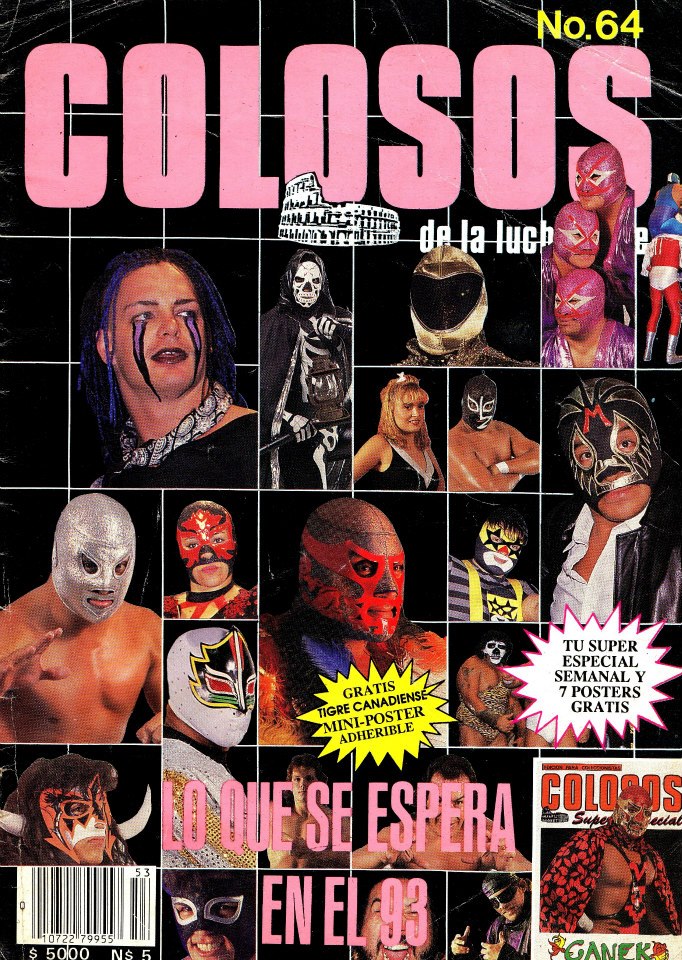 Colosos de la Lucha Libre 64 Magazine PWcatalog