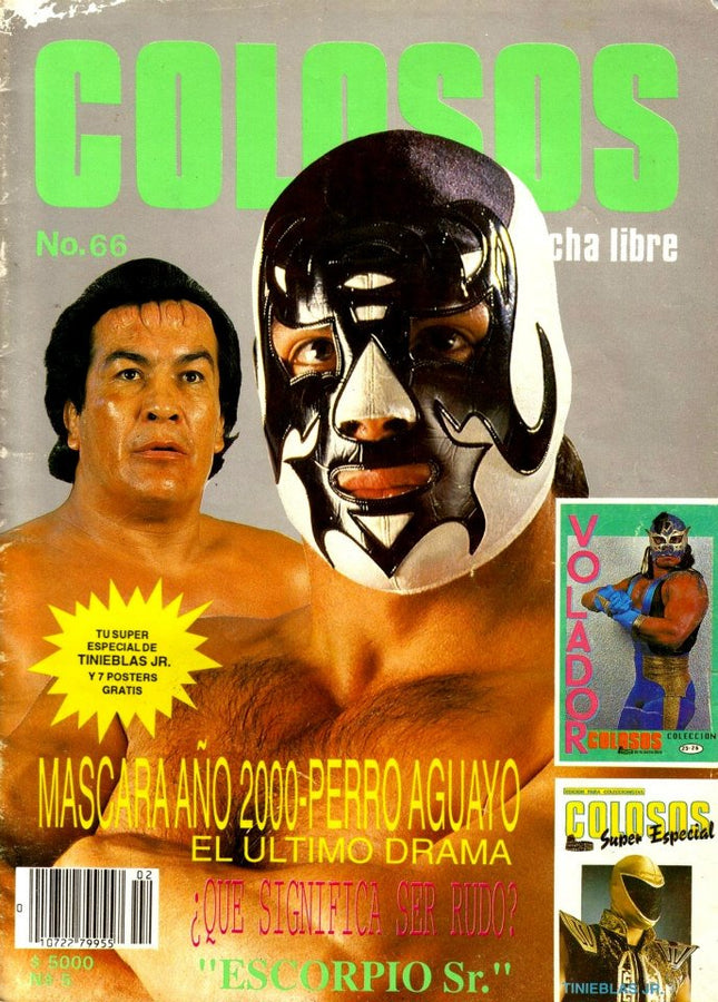 Colosos de la Lucha Libre 66 Magazine PWcatalog