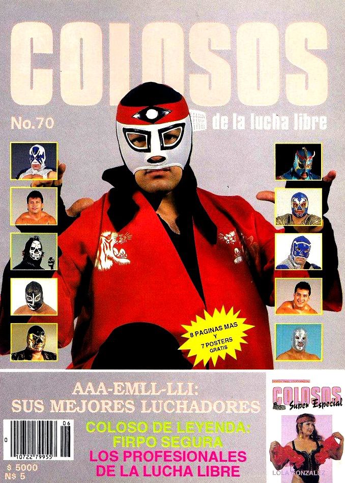 Colosos de la Lucha Libre 70 Magazine PWcatalog