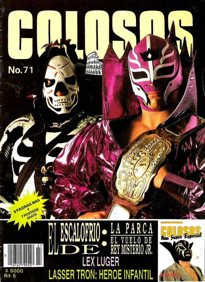 Colosos de la Lucha Libre 71 Magazine PWcatalog
