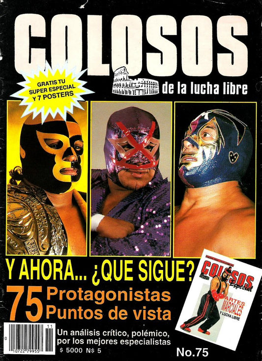 Colosos de la Lucha Libre 75 Magazine PWcatalog