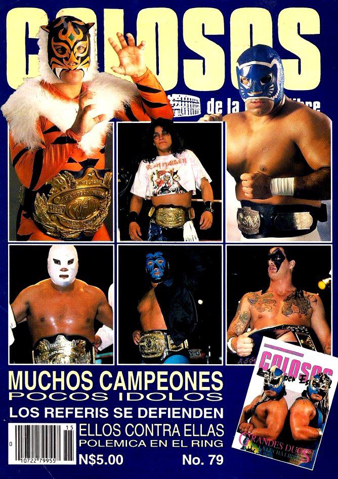 Colosos de la Lucha Libre 79 Magazine PWcatalog
