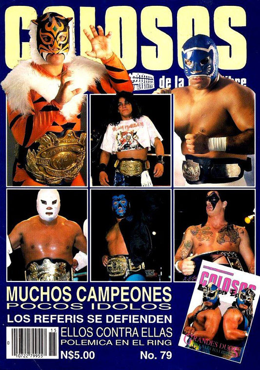 Colosos de la Lucha Libre 79 Magazine PWcatalog