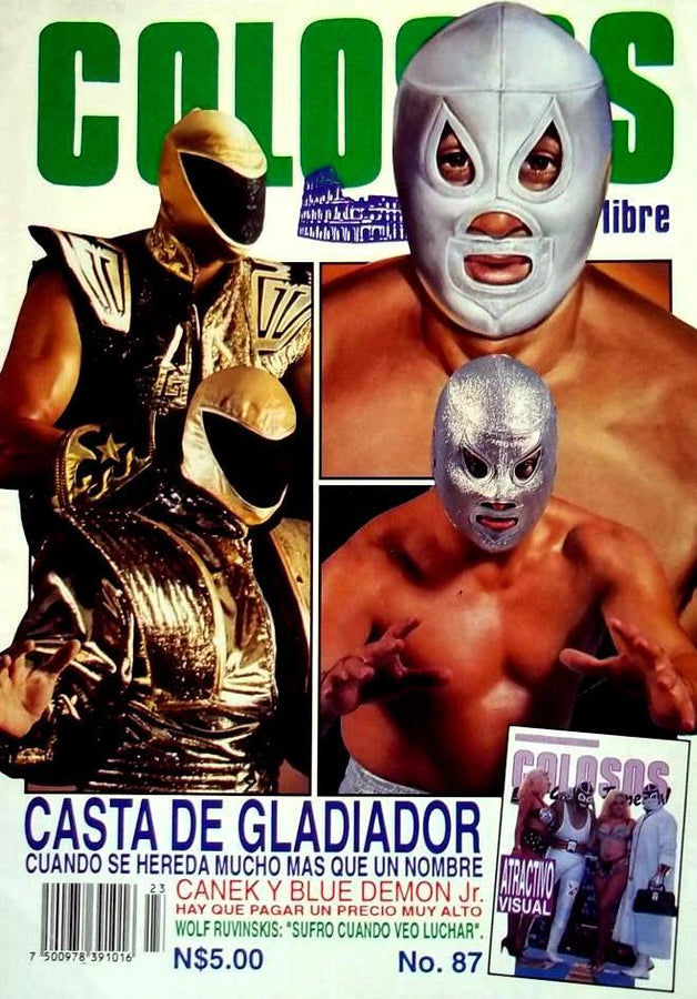 Colosos de la Lucha Libre 87 Magazine PWcatalog