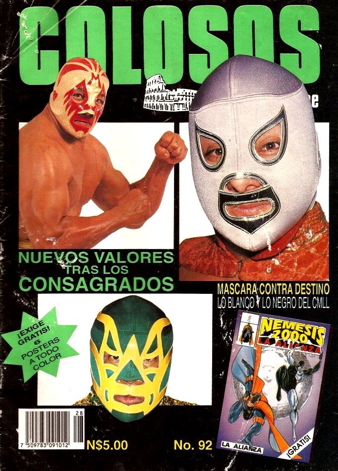 Colosos de la Lucha Libre 92 Magazine PWcatalog