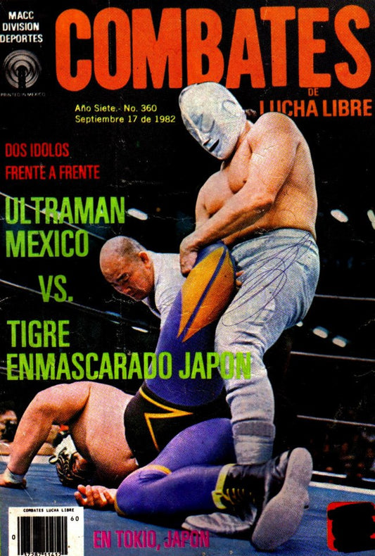 Combates de Lucha Libre 360 Magazine PWcatalog