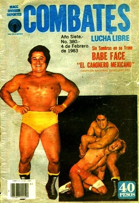 Combates de Lucha Libre 380 Magazine PWcatalog