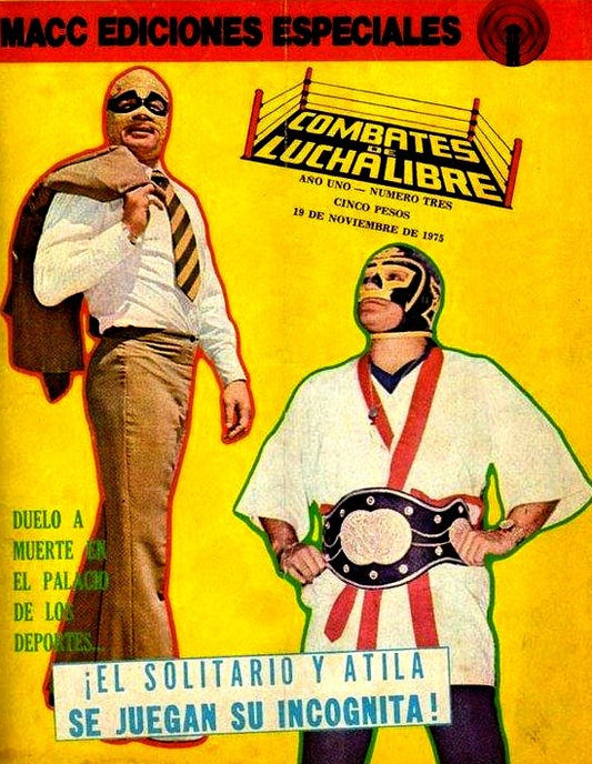 Combates de Lucha Libre 3 Magazine PWcatalog