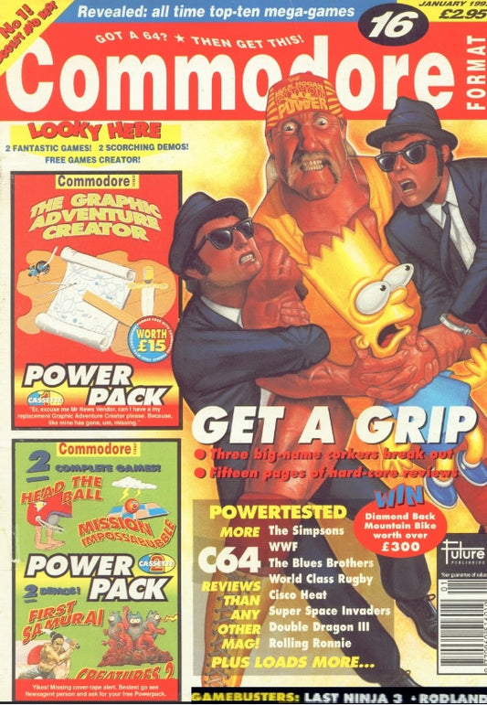 Commodore Hulk Hogan January 1992