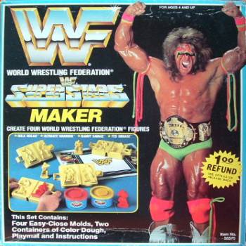 Craft House Mold & Paint Superstar Maker 1991 ultimate Warrior