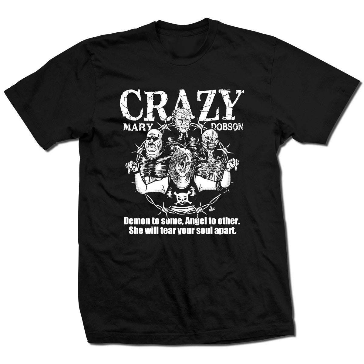 Crazy Mary Dobson Demon Angel Shirt Pwcatalog
