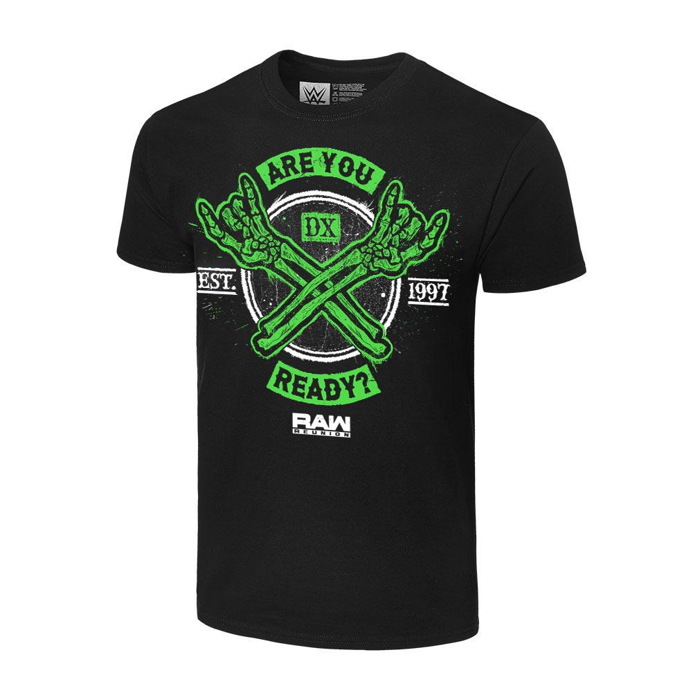 D-Generation X RAW Reunion Are You Ready T-Shirt